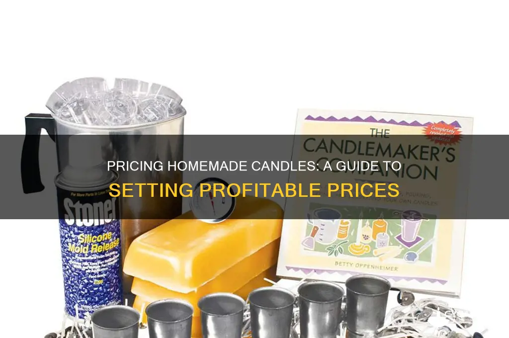 how much you should price your homemade candles
