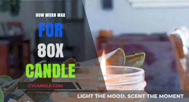 Perfect Wax Quantity for 8oz Candles: A Comprehensive Guide