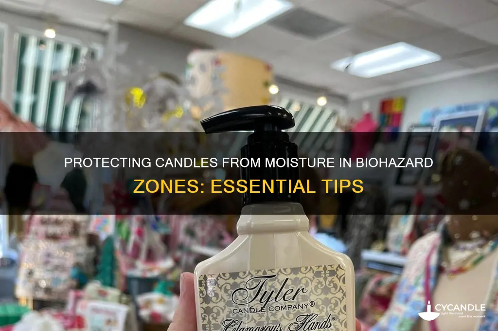 how not to get candle wet in biohazrd