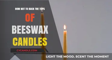 Creating Smooth-Topped Beeswax Candles: Avoiding the Ridges