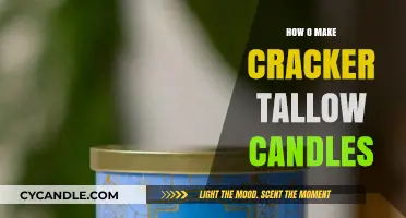 Crafting Cracker Tallow Candles: A Step-by-Step DIY Guide