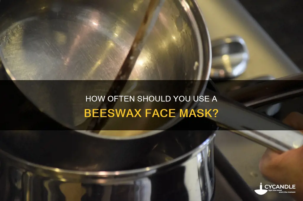 how oft up face mask beeswax
