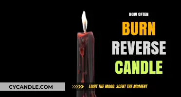 Reverse Candle Burning Frequency: Optimal Timing for Effective Results