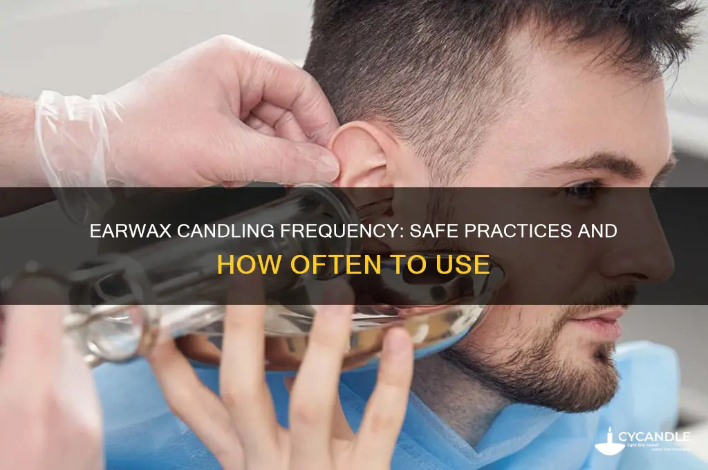 how often can i do earwax candles