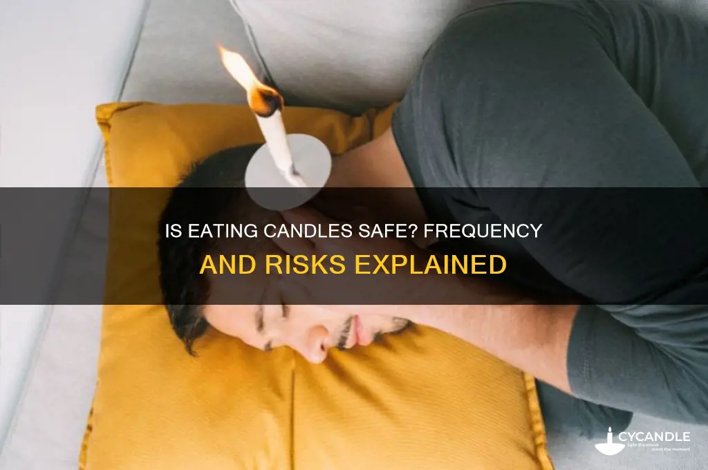 how often can i eat candle