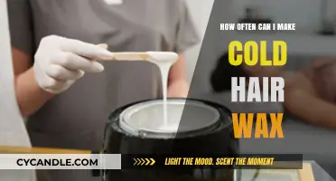 Cold Hair Wax Frequency: How Often Can You Safely Apply?