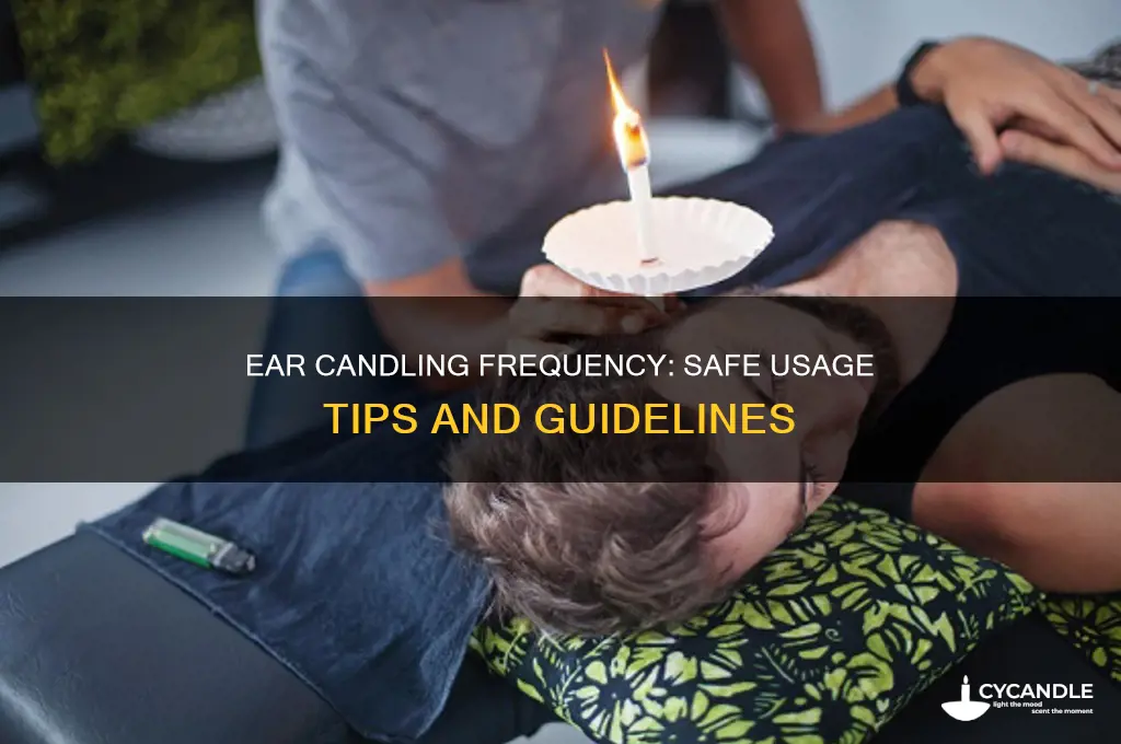 how often can you use ear candles
