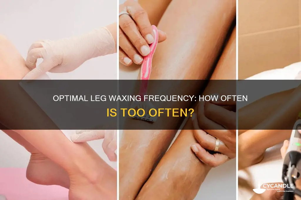 how often can you wax your legs
