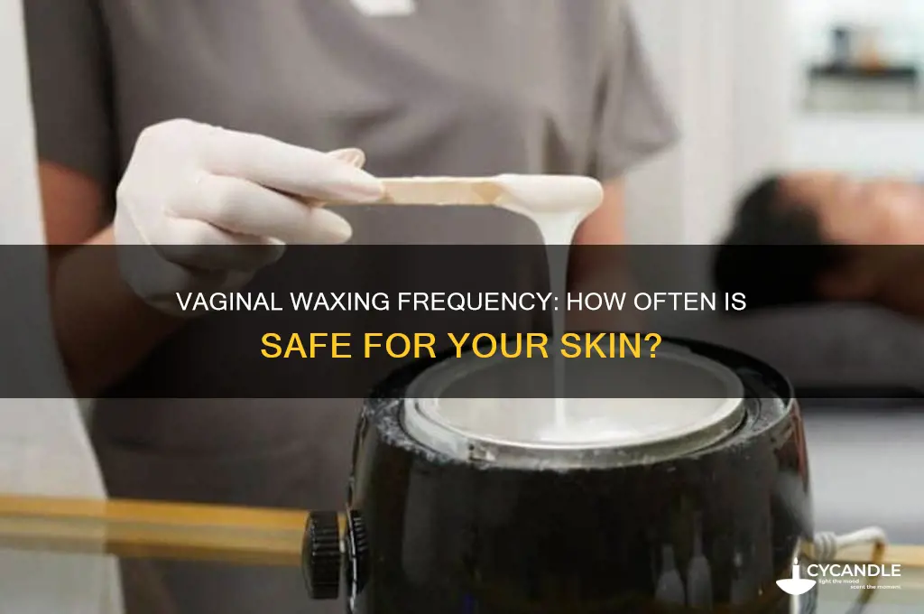 how often can you wax your vag