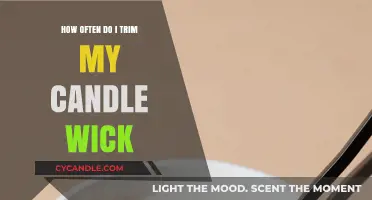 Trimming Your Candle Wick: How Often is Just Right?