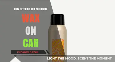 Revitalizing Your Ride: The Optimal Frequency for Spray Waxing Your Car