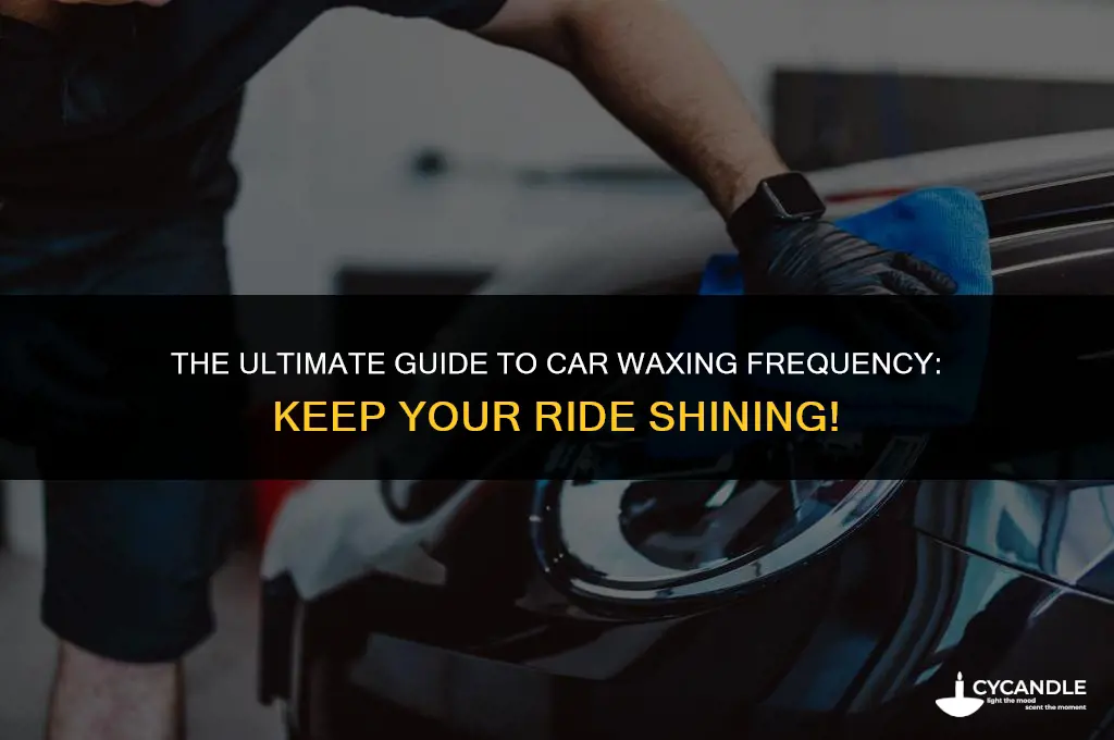 how often do you wax a care