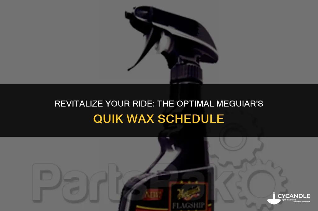 how often should i use meguiar