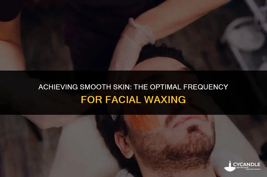 how often to wax face