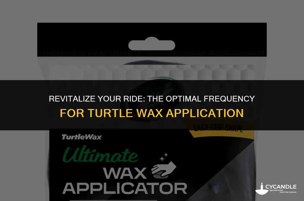 how often use to use turtle wax