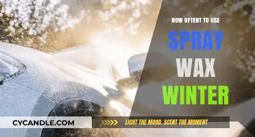 Winter Waxing Wisdom: How Often to Use Spray Wax for Optimal Car Care