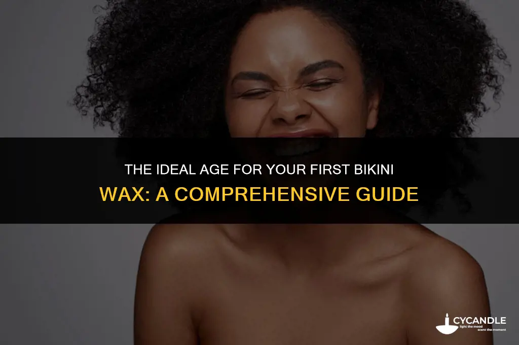 how old to get a bikini wax
