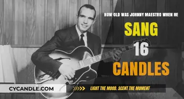 Johnny Maestro's Age When He Sang "16 Candles