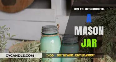 Easy Steps to Safely Light a Candle in a Mason Jar