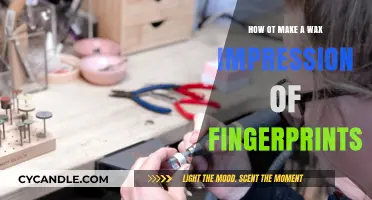 Crafting Wax Fingerprint Impressions: A Step-by-Step DIY Guide