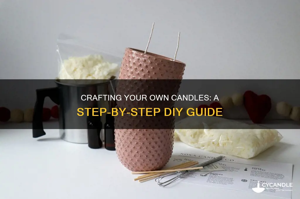 how ot make my own candles
