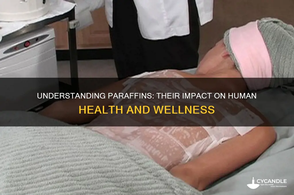 how paraffins affect our body