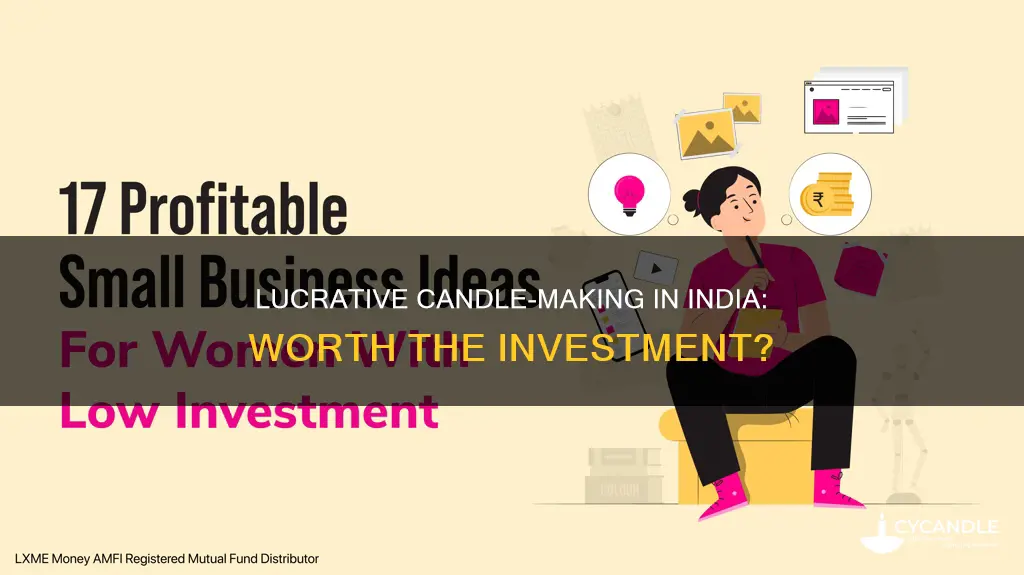 how profitable is candle making business in india