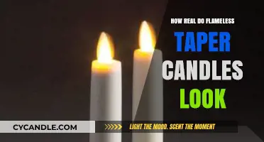 Flameless Taper Candles: Realistic or Not?