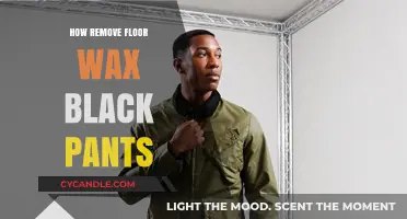 Effective Tips to Remove Floor Wax from Black Pants Easily