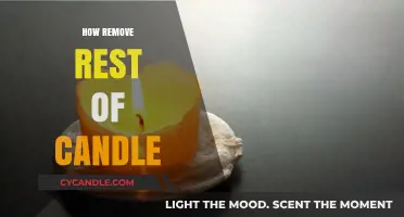 Simple Candle Care: Removing Leftover Wax