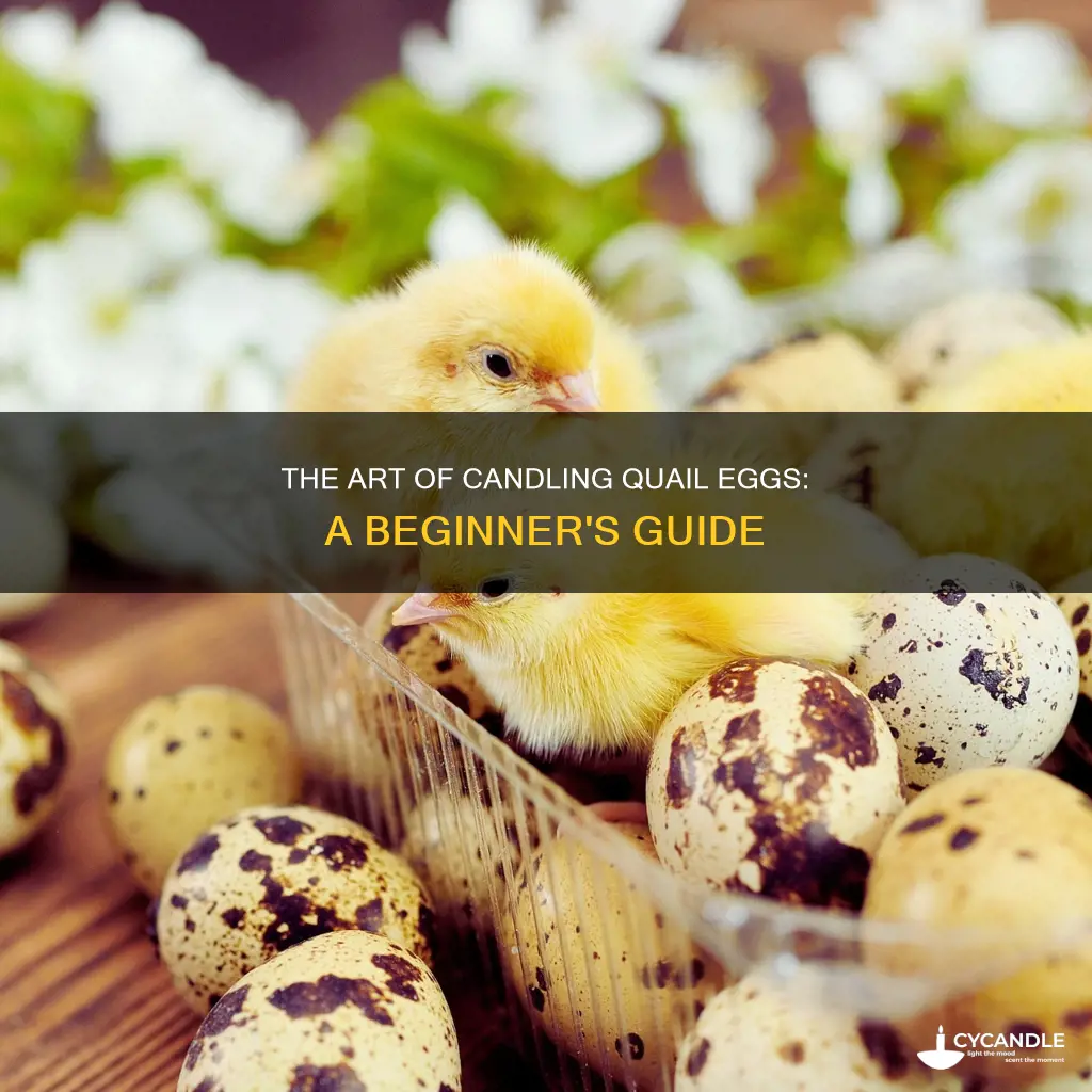 how ro candle a quail egg
