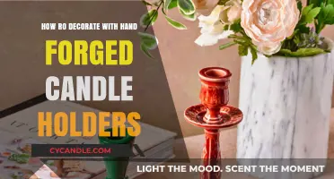 Hand-Forged Candle Holders: Elevating Your Home Decor