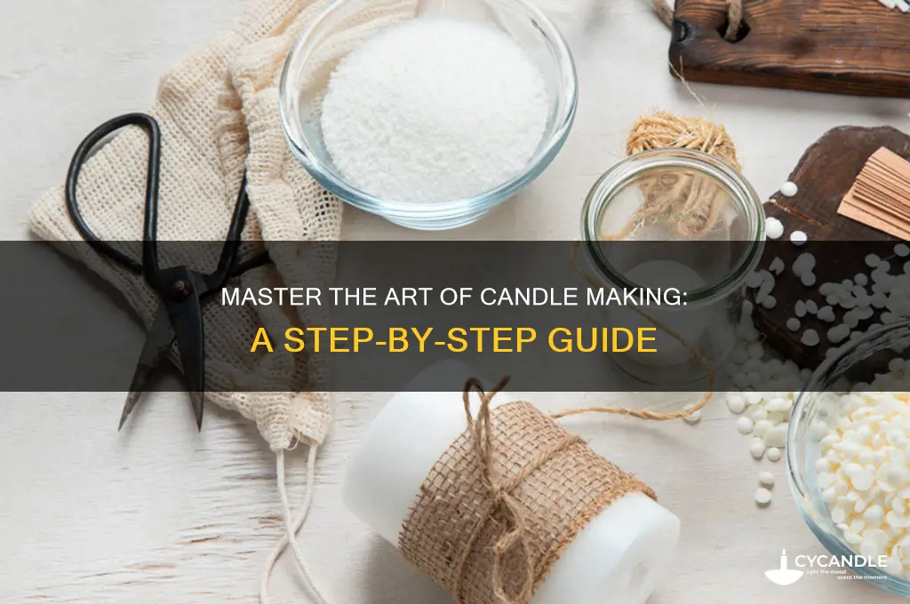 how ro make a candle