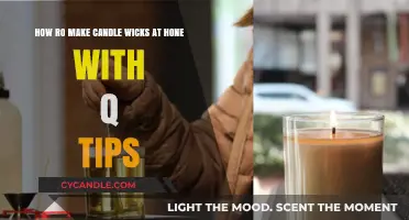 DIY Candle Wicks: Easy Homemade Q-Tip Wick Tutorial