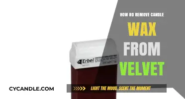 Effective Tips to Remove Candle Wax from Velvet Fabric Safely