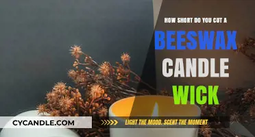 Perfect Beeswax Candle Wick Trimming: Optimal Length for Clean Burn