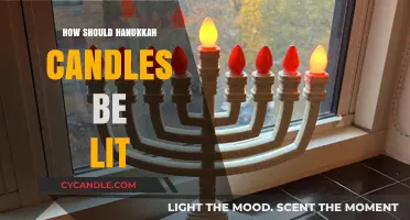 Lighting Hanukkah Candles: A Step-by-Step Guide