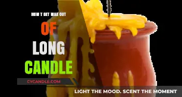 Effective Methods to Safely Remove Wax from Long Candles