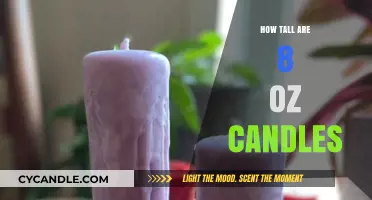 Candle Height: 8 Oz Candle Dimensions Explored