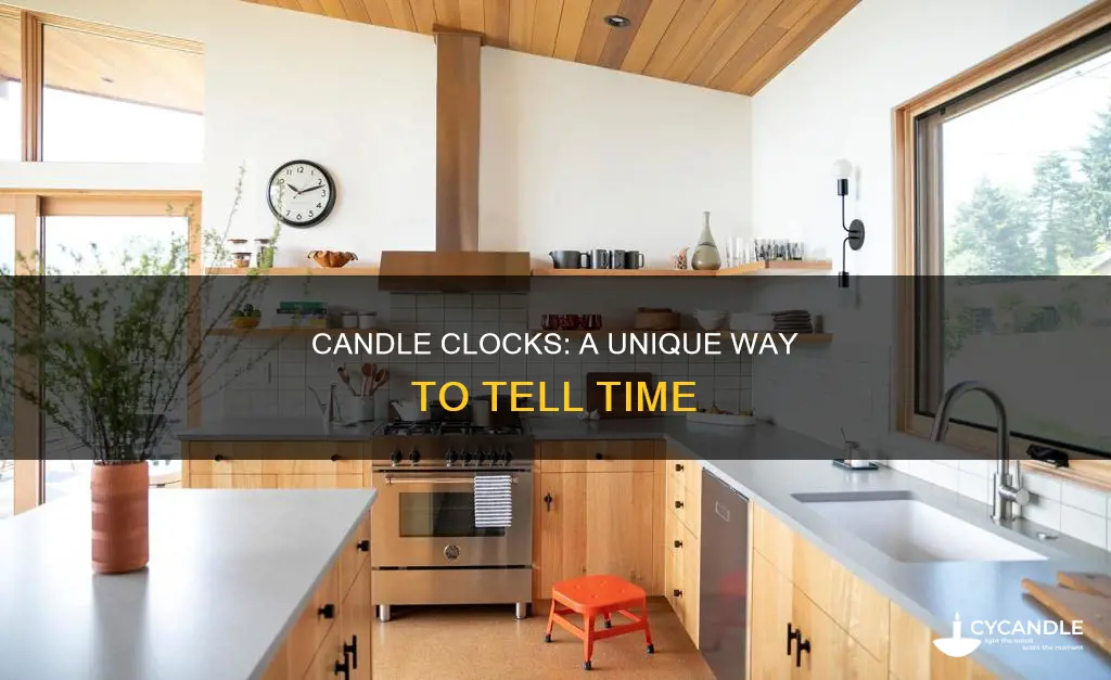how tall is a candle clock