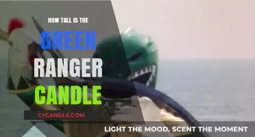 The Green Ranger Candle: How Tall Does It Stand?
