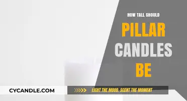 Candle Height: The Perfect Pillar Candle Size