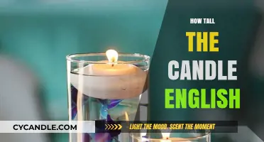 The Height of English Candles: A Guide