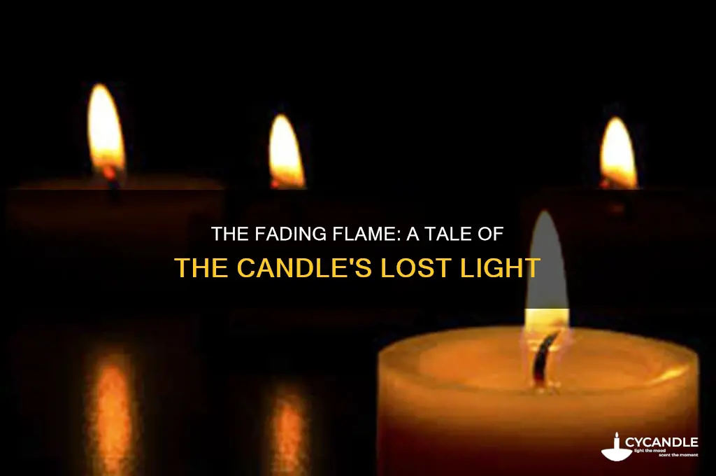 how the candle lost her light