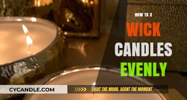 Mastering the Art of Evenly Burning 3-Wick Candles: Tips and Tricks