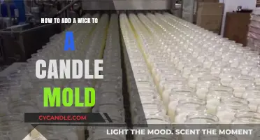 Mastering Candle Making: Easy Wick Insertion for Perfect Molds