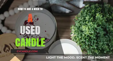 Revive Your Old Candles: A Simple Guide to Adding a Wick