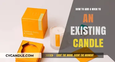 Revive Your Candle: Simple Steps to Add a Wick to an Existing Candle