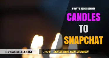 Enhance Your Snapchat Birthday Celebrations with Candles