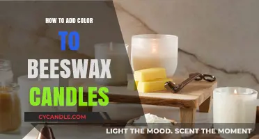 Enhancing Beeswax Candles: Adding a Splash of Color